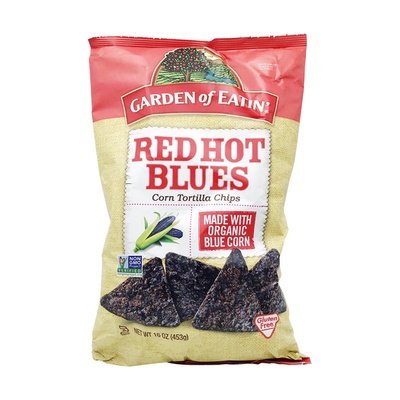 OG3 Grdn Eat Red Hot Blue Crn Chip 12/16 OZ [UNFI #35799]