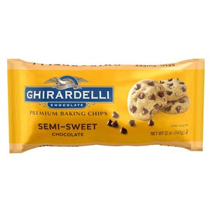 Ghirardelli Semi Swt Choc Chips 12/12 OZ [UNFI #30618]