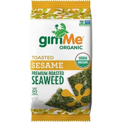 OG2 Gimme Toasted Sesame Seaweed Snack 12/.35 OZ [UNFI #32262]