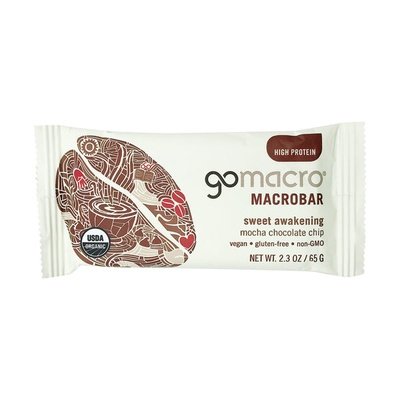 OG2 Gomacro Macrobar Mocha Chocolate Chp 12/2.3 OZ [UNFI #46582]