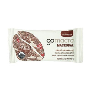 OG2 Gomacro Macrobar Mocha Chocolate Chp 12/2.3 OZ [UNFI #46582]