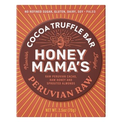 Honey Mamas Peru Raw Cacao Nctr Bar 12/2.5 OZ [UNFI #60951]