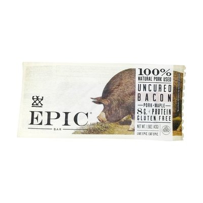 Epic Bar Uncured Bacon Sea Salt 12/1.5 OZ [UNFI #63364]