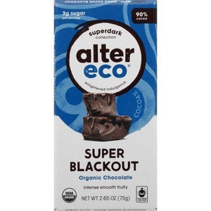 OG2 Alter Eco Drk Super Blckout Choclte 12/2.65 OZ [UNFI #27269]