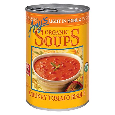 OG2 Amys Chunky Tomato Bisque Ls 12/14.5 OZ [UNFI #23714]