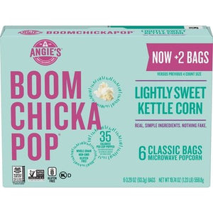 Angies Lightly Sweet Kettle Corn 6/19.74 Z [UNFI #05904]