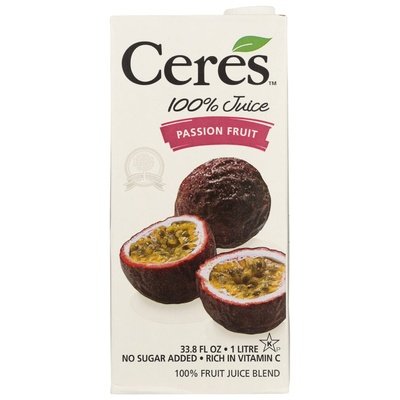 Ceres Passion Fruit 12/1 Ltr [UNFI #23781]