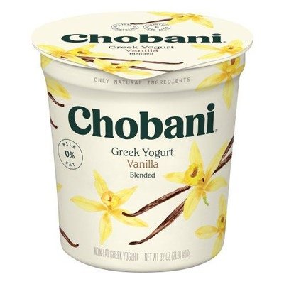 Chobani Nf Van Yogurt 6/32 OZ [UNFI #11844]