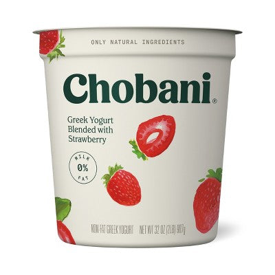Chobani Nf Plain Yogurt 6/32 OZ [UNFI #11843]