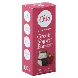 Clio Bar Grk Yogrt Strby 10/1.76OZ [UNFI #54432]